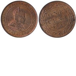 1-cent 1909 ICCS Certified MS-65 RED. A nice original coin with hints of left to right grain.