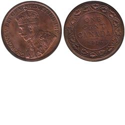 1-cent 1916 ICCS Certified MS-65 RED.