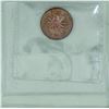 Image 2 : 1-cent 1948 A Off Denticle ICCS Certified MS-64 Red. An exceptional example with high glossy fields.