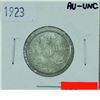 Image 1 : 5-cent 1923 in AU-UNC condition. A flashy coin.