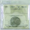 Image 1 : 5-cent 1923 ICCS Certified MS-60.