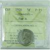 Image 1 : 5-cent 1926 Far 6, ICCS Certified F-15. *Key Date*