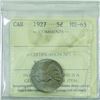 Image 1 : 5-cent 1927 ICCS Certified MS63