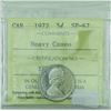 Image 1 : 5-cent 1972 ICCS Certified SP-67 Heavy Cameo