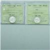 Image 1 : 10-cent 1952 & 1953 NSF ICCS Certified MS-65. 2pcs