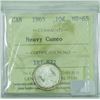 Image 1 : 10-cent 1965 ICCS MS65 Heavy Cameo