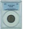 Image 1 : 20-cent 1858 PCGS Certified XF-40