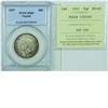 Image 2 : 50-cent 1937 PCGS Certified MS-65! Cross graded by ICCS MS-65. This is all original coin with soft s