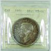 Image 2 : Silver $1 1951 Short Water Line Variety ICCS Certified MS-64