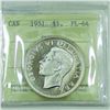 Image 2 : Silver $1 1951 SWL ICCS Certified PL-64