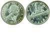 Image 1 : Silver $1 1955 Arnprior ICCS Certified PL-65. Beautiful strike with just a hint of toning.