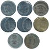Image 2 : Error; Group Lot of 8x India Off Center Error Coins. Set Includes various low denomination coins tha