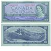 Image 1 : 1954 Bank of Canada Replacement $10. BC-40bA, Prefix *A/D, BCS CUNC-63, Original. S/N: *A/D0041922