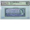 Image 2 : 1954 Bank of Canada Replacement $10. BC-40bA, Prefix *A/D, BCS CUNC-63, Original. S/N: *A/D0041922