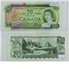 Image 1 : 1969 Bank of Canada $20 Replacement note. BC-50bA, Prefix *WN, EF. S/N: *WN1168937.