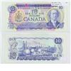 Image 1 : 1971 Bank of Canada $10 Replacement note. BC-49cA, Prefix *TL, AU. S/N: *TL1443923. An original exam