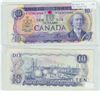 Image 1 : 1971 Bank of Canada $10 Replacement note. BC-49cA, Prefix *VA, EF. S/N: *VA2414946. An original exam