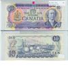 Image 1 : 1971 Bank of Canada $10 Replacement note. BC-49cA, Prefix *VL, EF.  S/N: *VL2375715. An original exa