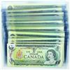 Image 1 : 54 different 1973 $1.00 notes with 54 different prefixes all in UNC or better condition.