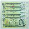 Image 1 : 5 different 1973 First Generation Replacement Notes with 5 different prefixes all in UNC or Better c