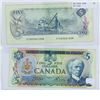 Image 1 : 1979 Bank of Canada $5 Replacement note. BC-53bA, Crow-Bouey, VF. S/N: 31003661208