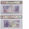 Image 1 : 2001 Bank of Canada $10 Replacement note. BC-63aA, FDU(9.240M-10.00M), BCS UNC-60, Original. S/N: FD