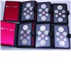 Image 2 : RCM Lot Canada 1971-1989 Commemorative Proof Double Dollar set in original display. You will receive