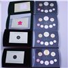 Image 2 : RCM Lot Canada 1998-2007 Commemorative Proof Double Dollar set with all original Mint packaging. You