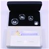 Image 1 : RCM Issue Canada 2004 Arctic Fox Fractional 4-coin Set (TAX Exempt)