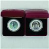 Image 1 : RCM Lot of 2 x Haunted Canada 25-cent Series Coins. You will receive the 2014 25c Haunted Ghost Brid