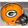 Image 1 : Brett Favre Signed Packers Mini-Helmet (Favre COA)
