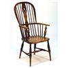 Image 1 : 19th century yew Windsor chair…