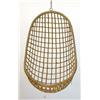 Image 1 : Cane hanging egg chair…