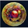 Image 1 : Royal Worcester sandwich plate, hand painted with fruits by H. Ayrton, marks to back, 16cm diamet…