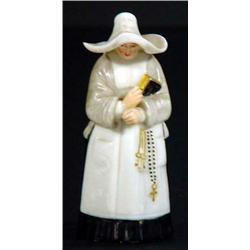 Hand painted Royal Worcester nun candle snuffer, 10cm high…