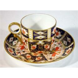 Royal Crown Derby Imari style patterned cup and saucer…