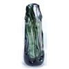 Image 1 : Whitefriars green and clear knobbly glass vase, 25cm high…