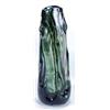 Image 1 : Whitefriars green and clear knobbly glass vase, 25cm high…