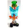 Image 1 : Colourful Murano glass clown, 22cm high, paper label to foot…