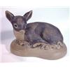 Image 1 : Poole pottery Barbara Lynley Adams seated deer, 12cm in length…