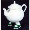 Image 1 : Hand painted Carltonware foot teapot, 17cm high…