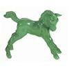 Image 1 : Green glazed possibly Beswick foal, 10cm high…