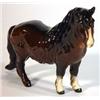 Image 1 : Hand painted Beswick standing horse, 15cm high…