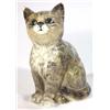 Image 1 : Hand painted Beswick seated tabby cat, 10cm high, marks to base…