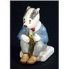 Image 1 : Hand painted Beswick 'Rupert and His Friend Bill Badger' figure, 8cm high, marks to base…