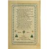 Image 1 : Mahogany framed rectangular Victorian sampler with verse 'God's perfect law converts the soul', E…