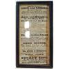 Image 1 : Framed early Victorian Spohrs New Grand Opera theatre poster…