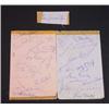 Image 1 : Stoke City Football Club 1971 two sheets of autographs to include Tony Woddington, Gordon Banks, …