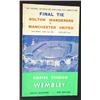 Image 1 : Manchester United vs Bolton Wonderers FA Cup Final football programme for 1958…