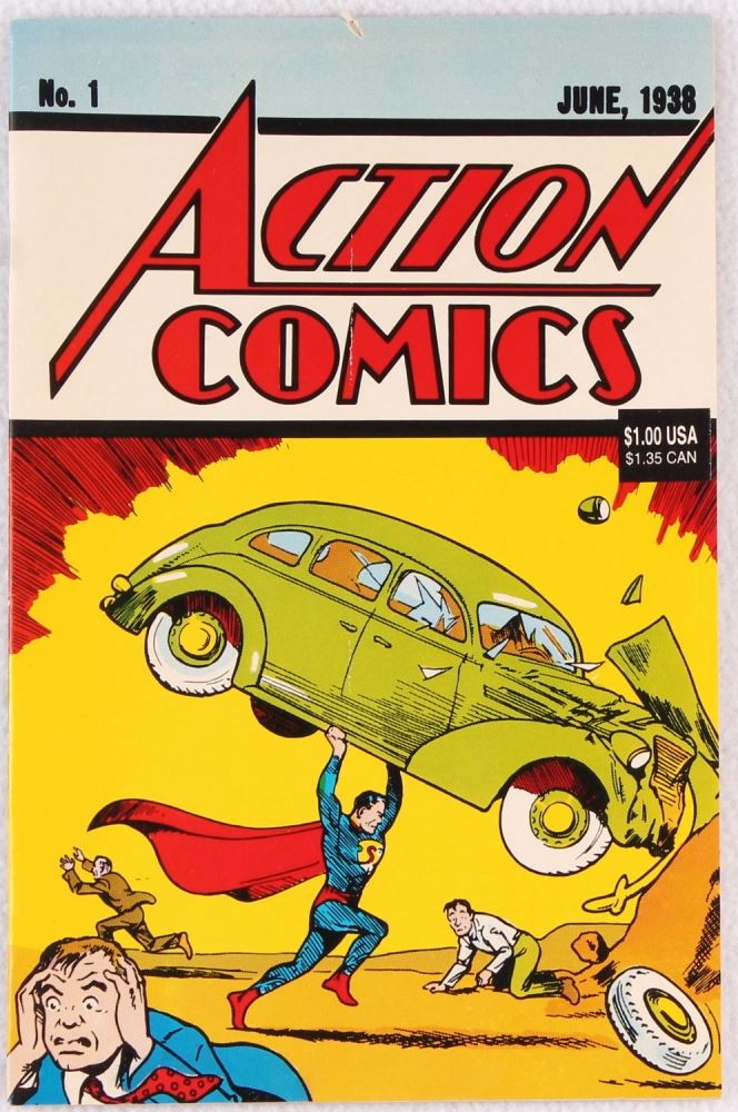 Vintage 1938 "Action Comics Superman" Issue 1 DC Comics Comic Book